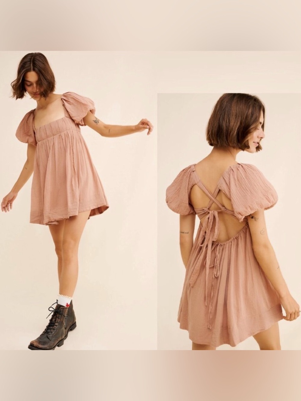 Free People Free-est Marina Mini Dress Size Medium - Picture 7 of 7